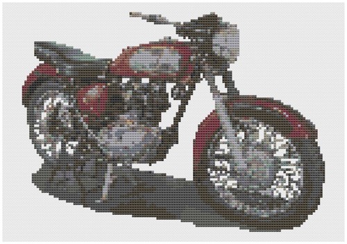 Cross stitch pattern - stitch, by