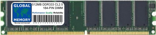 512mb ddr 333mhz pc2700 - ddr,