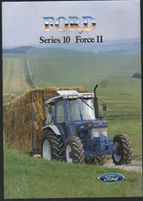 1985 FORD "Series 10  Force II" Tractor Brochure Leaflet