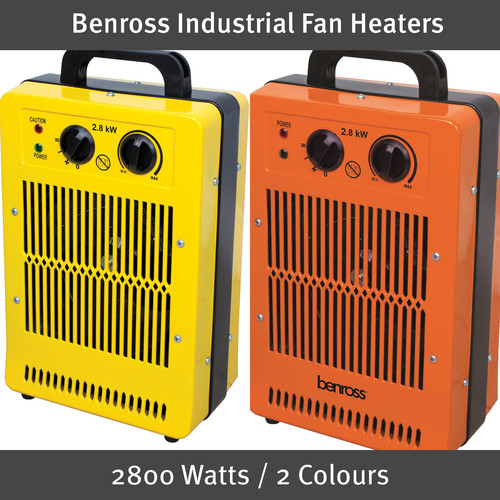 Large industrial fan heaters - industrial,