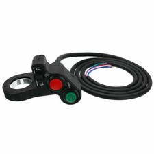 7/8" Black Motorbike Scooter