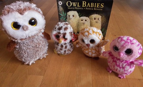 The owl babies - plush, toys