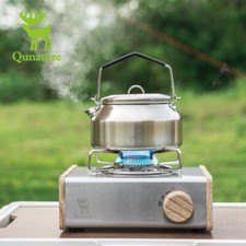 Qunature Mini Cassette Stove Gas Tank Portable Outdoor Camping Stove Safety