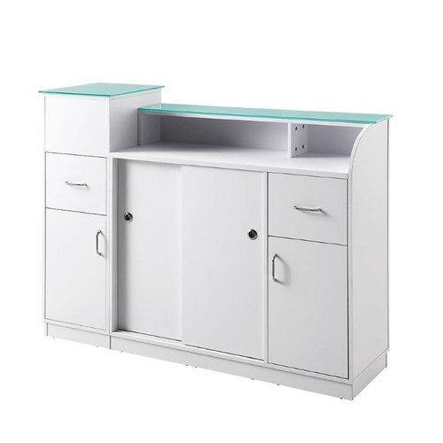 Reception desk salon waiting - desk,