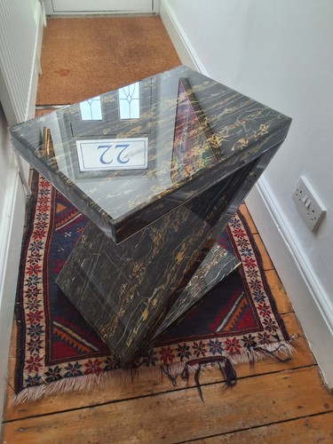 Beautiful perspex side - side, table
