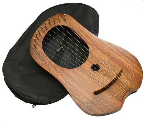 Lyra harp rosewood metal - lyra,