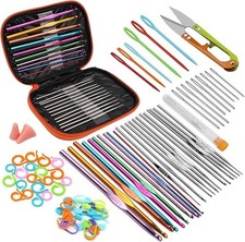 Qzma 80 Pcs Crochet Hooks Set