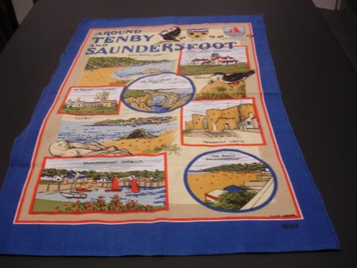 Novelty tea towel around - towel,