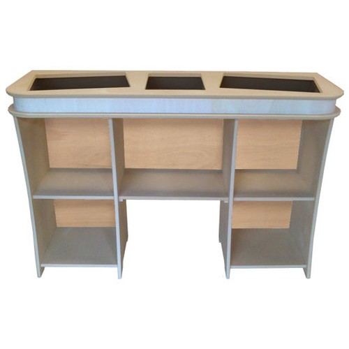 Flush fit top with - flush, deck