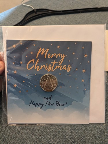 2021 50p coin christmas tree - 2021,