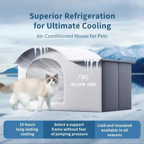 Pet cooling house - indoor, cat