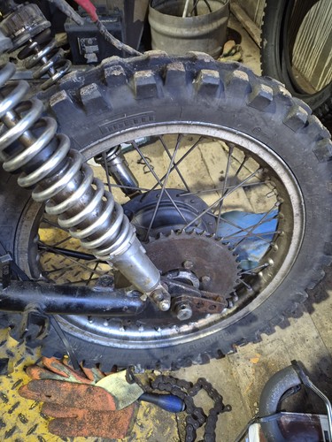 Suzuki sp370 sp400 rear wheel - sp370,