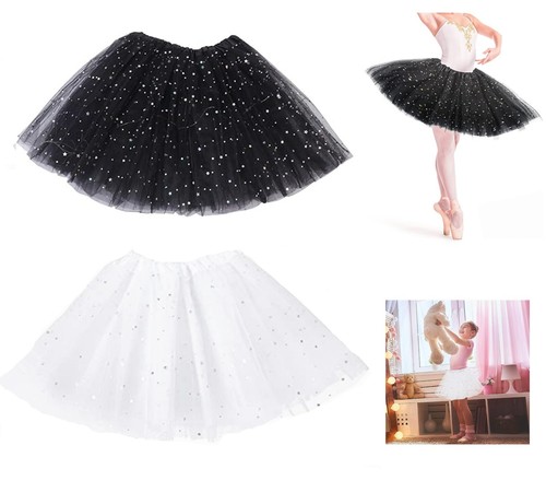 Black white tutu - black, kid