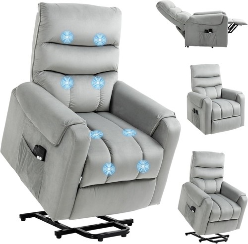 Homcom recliner electric power - recliner,