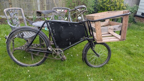Vintage butchers trade bike - vintage,