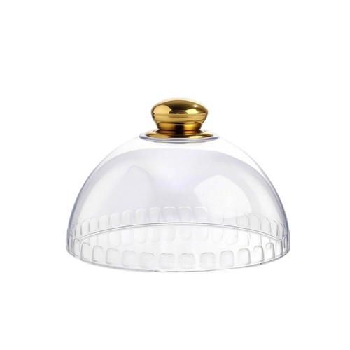 Cake dome cover elegant clear - cake,