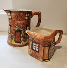 Price Kensington Cottage Ware Vintage Large Jug & Small Milk Jug – Made in Eng