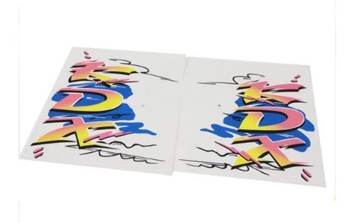 Dirt racing tank sticker decal - tank,