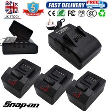 18V Snap on Battery CTB8185 CT8850 CTL7850 CTB7185 CTB8187 CTC720 Charger Set A+