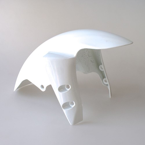 Front fender mudguard fairing - front,