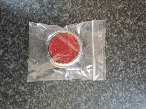 Reflector with chrome rim - ,