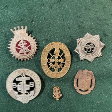 6 x Boys Brigade badges  vintage.  A 56