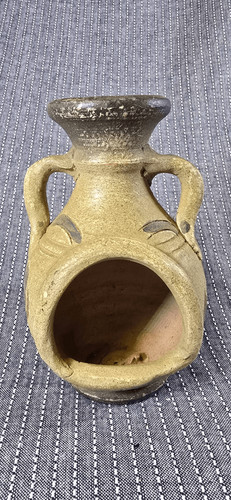 Small clay chiminea - small,