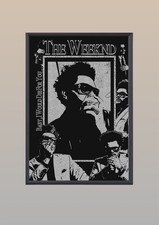 The weeknd Framed Poster