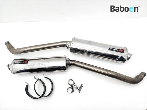 Exhaust muffler set - muffler,