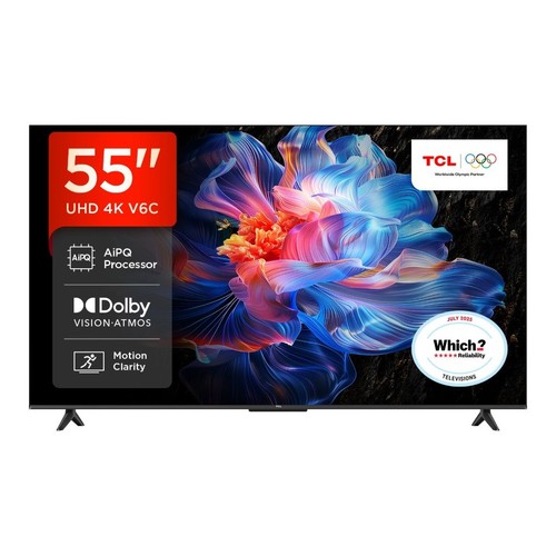 Tcl inch 55v6c dled 4k - 55v6c-uk,