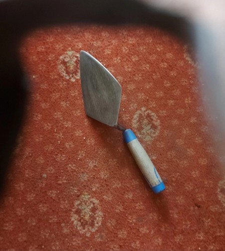 Rose brick trowel inch - rose, by