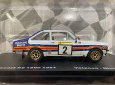 1/43 FORD ESCORT RS1800 RALLY 1000 LAKES FINLAND 1981 ARI VATANEN ROTHMANS 