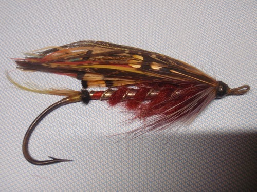 Vintage gut eyed salmon fly - ,