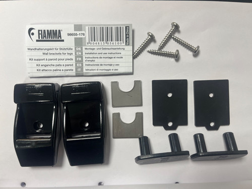 Fiamma leg wall brackets - brackets, in