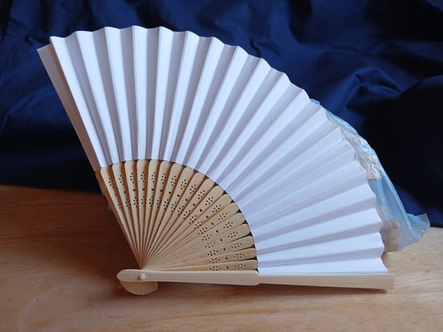 Paper and bamboo fans - paper,