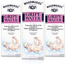 Woodwards Gripe Water Relief Of Wind & Gripe Colic 150ml Pack Of 3