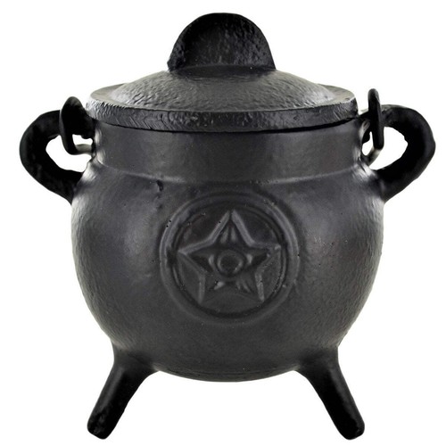 Cast iron small cauldron - cast,