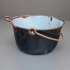 Vintage Enamel Jam Pan