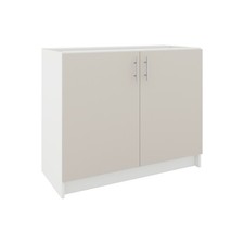 JD Greta Fixed Height Kitchen Base Unit 1000mm - Cashmere Matt