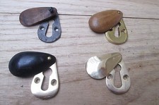 VINTAGE OLD STYLE KEYHOLE KEY HOLE COVERS ESCUTCHEON COVERED