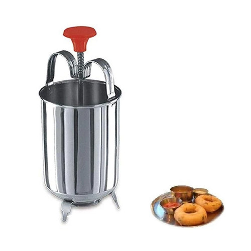 Stainless steel doughnut maker - stainless,