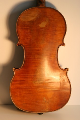 Old antique french violin made - antique,