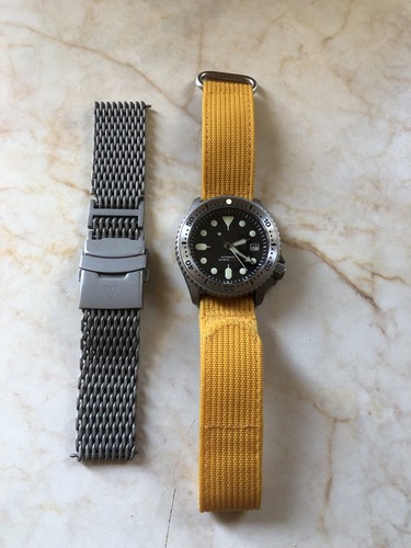 Skx full titanium - titanium, ,nh35