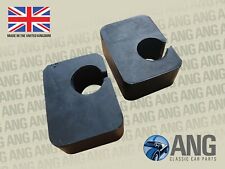 MORRIS MINOR 1000 FRONT SEAT RAISING RUBBER BLOCKS x 2