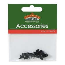 Narrow Gauge Wagon Couplings (x10) Bachmann 396-001