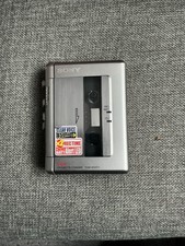Vintage Sony Cassette Tape Audio Recorder Player,built In Microphone Speaker