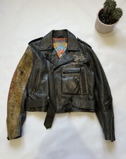 Belstaff Free Tibet Leather Jacket Mens Black Very Rare Xsmall