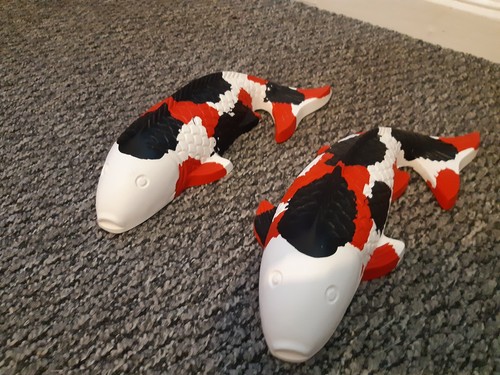 Koi carp garden ornaments - garden,