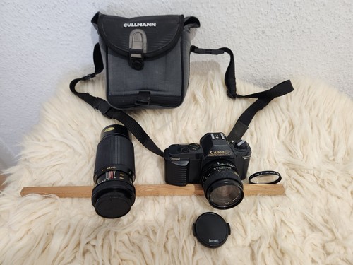 Canon t50 slr film camera - camera, 1983
