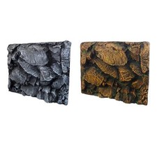 Terrarium Background PU Material 60x45x6.5cm for Amphibian Habitat Decor